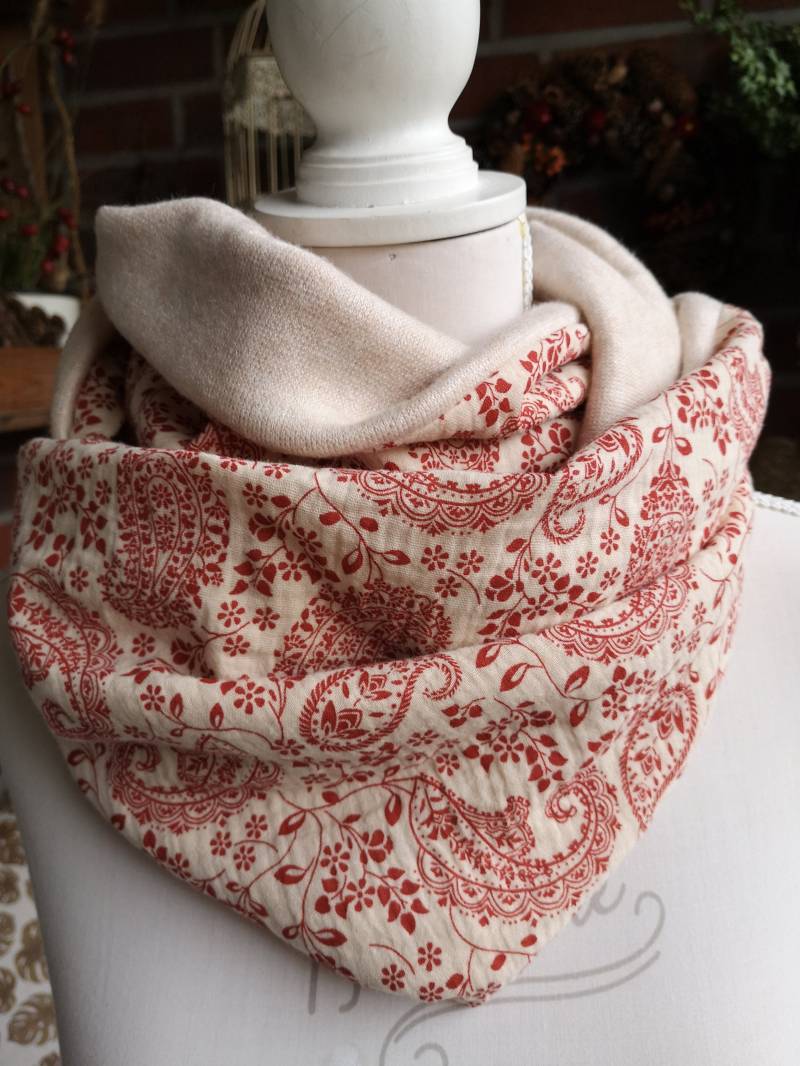 Loopschal Damen Musselin /strickstoff von frauPeSoe