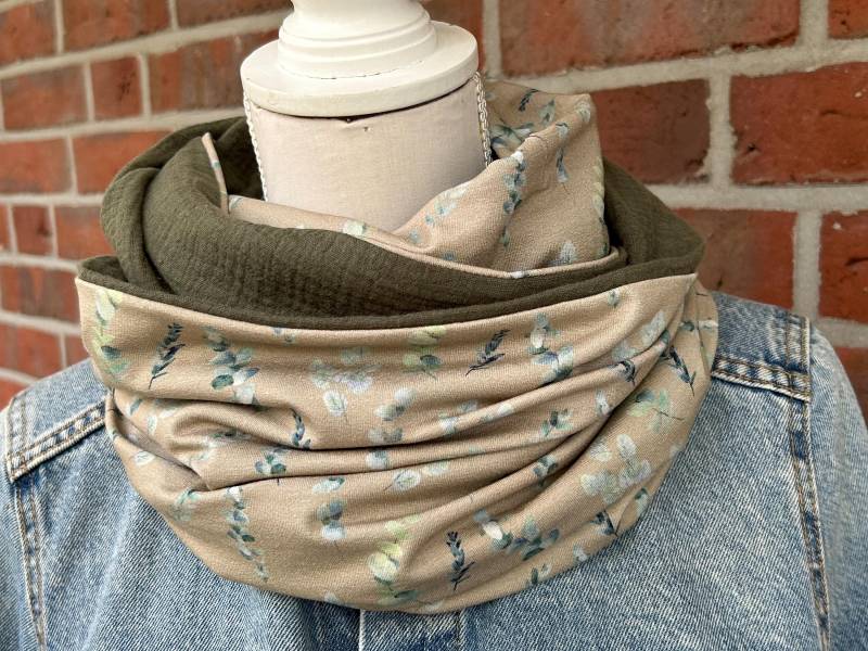 Loopschal Damen Musselin Jersey von frauPeSoe