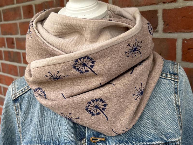 Loopschal Damen Pusteblumen von frauPeSoe