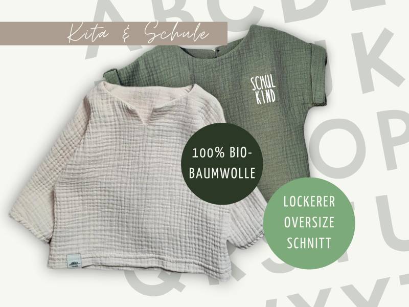 Kindergarten -/Schulshirt Mit Personalisierung Kindergarten -/Schulshirt Mit Personalisierung von fraumina