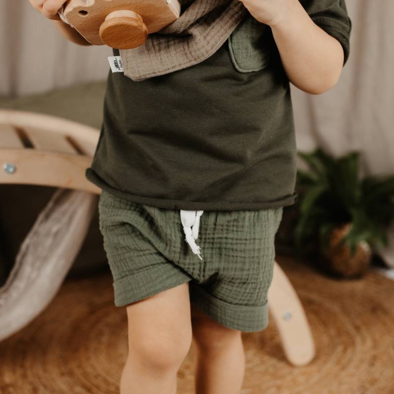 Neutrale Musselinhose Sommerleicht Neutrale Musselinhose Sommerleicht von fraumina