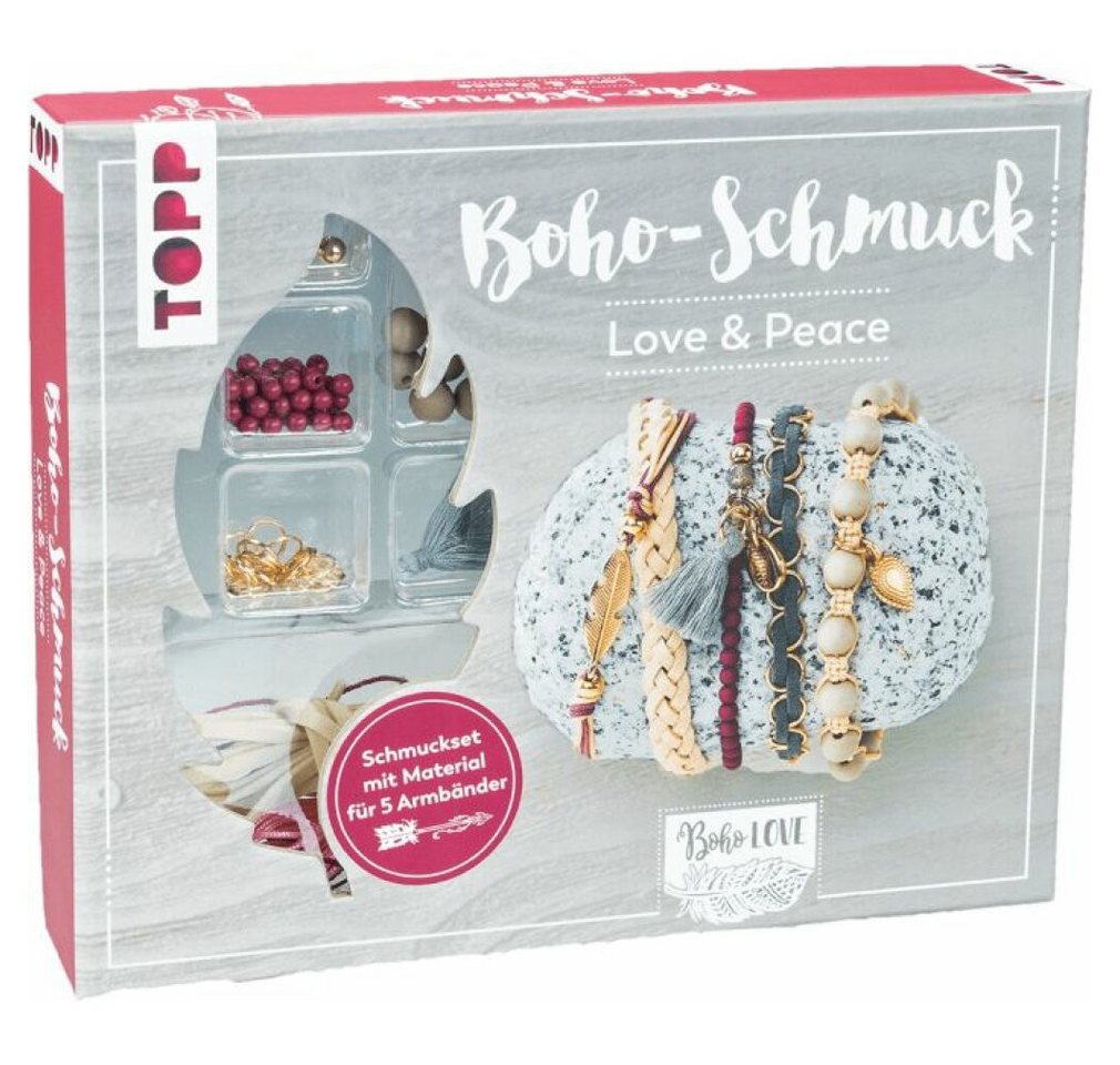 frechverlag Schmuckset Boho-Schmuckset Love & Peace frechverlag Schmuckset Boho-Schmuckset Love & Peace von frechverlag