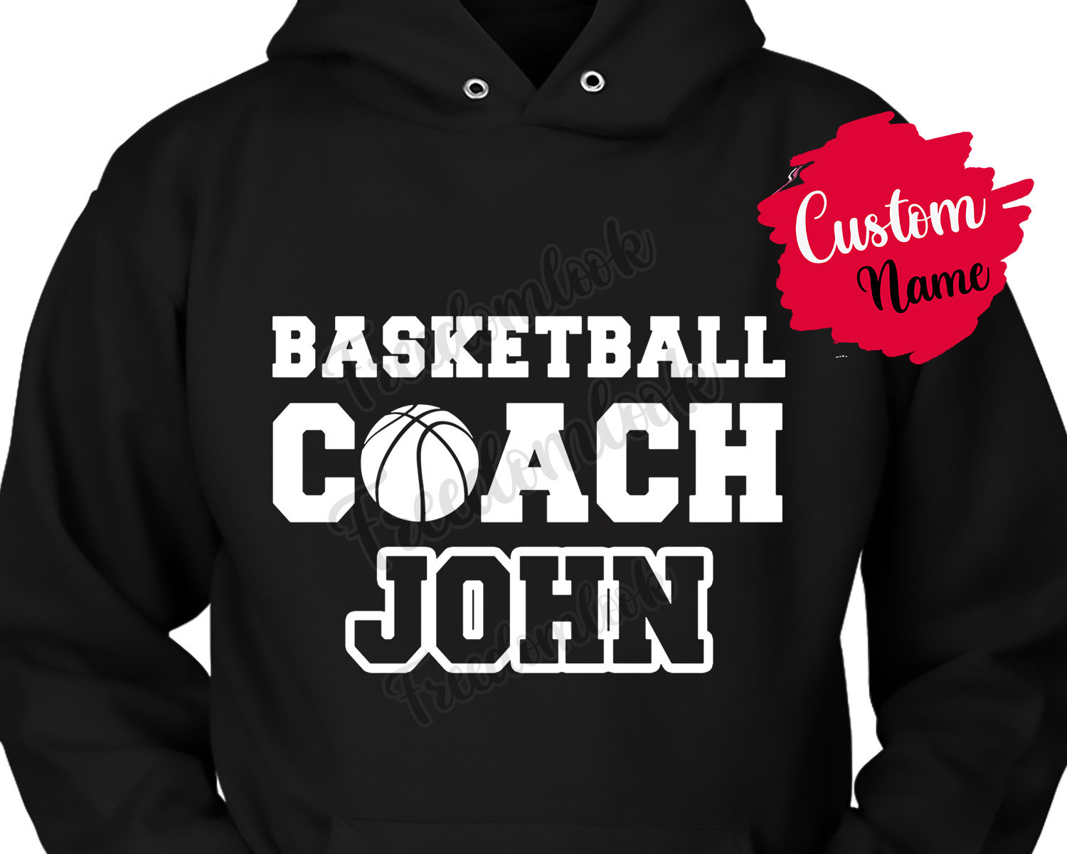 Lustiger Basketball Coach Geburtstagsgeschenk Hoodie Für Frauen Und Männer, Bedeutung Wertschätzung Geschenk, Aus Team von freedomlook