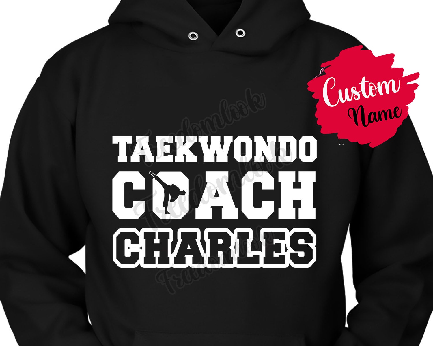 Personalisiert Taekwondo Coach Geburtstagsgeschenk Hoodie Für Männer Und Frauen, Bedeutung Wertschätzung Geschenk, Personalisierter von freedomlook