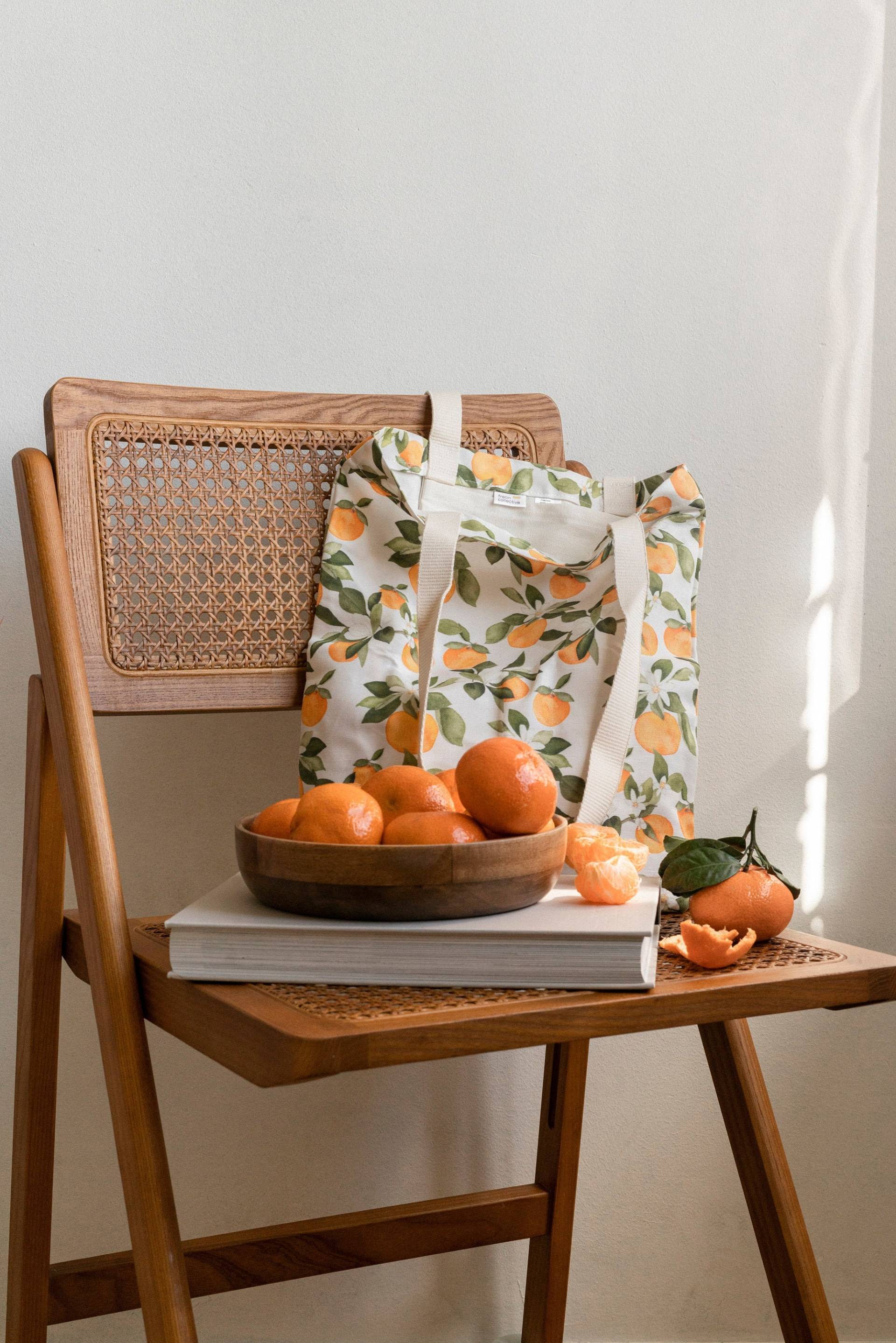 Einkaufstasche - Clementine, Leichte Baumwolltasche, 15 "x 13" Langer Griff Einkaufstasche, Markttasche, Mit Tasche." Einkaufstasche - Clementine, Leichte Baumwolltasche, 15 "x 13" Langer Griff Einkaufstasche, Markttasche, Mit Tasche." von freoncollective