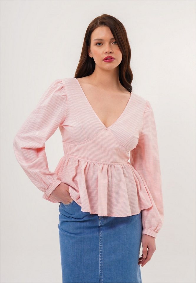 freshlions Klassische Bluse Brielle (1-tlg) mit gestreiftem Design von freshlions