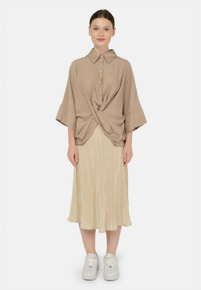 freshlions Klassische Bluse Maya (1-tlg) mit kurzem Schnitt von freshlions