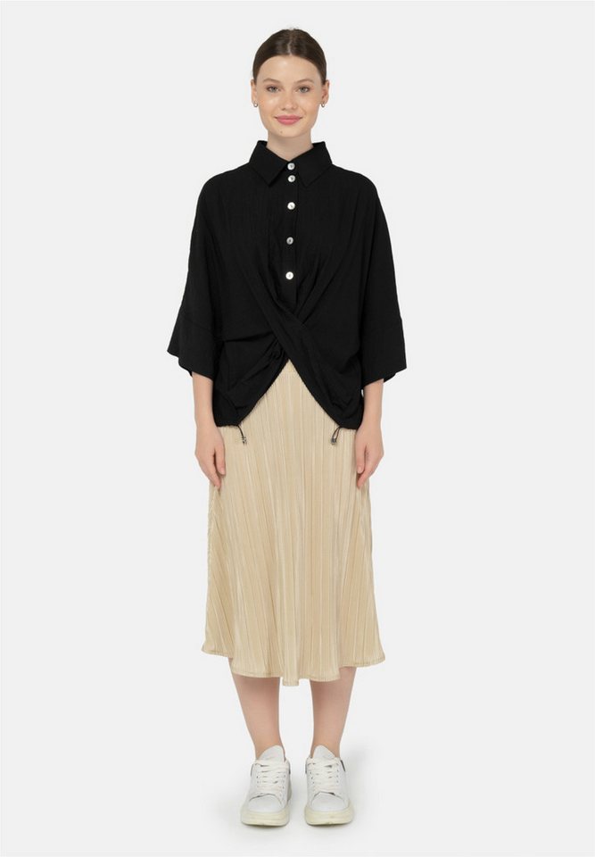 freshlions Klassische Bluse Maya (1-tlg) mit kurzem Schnitt von freshlions