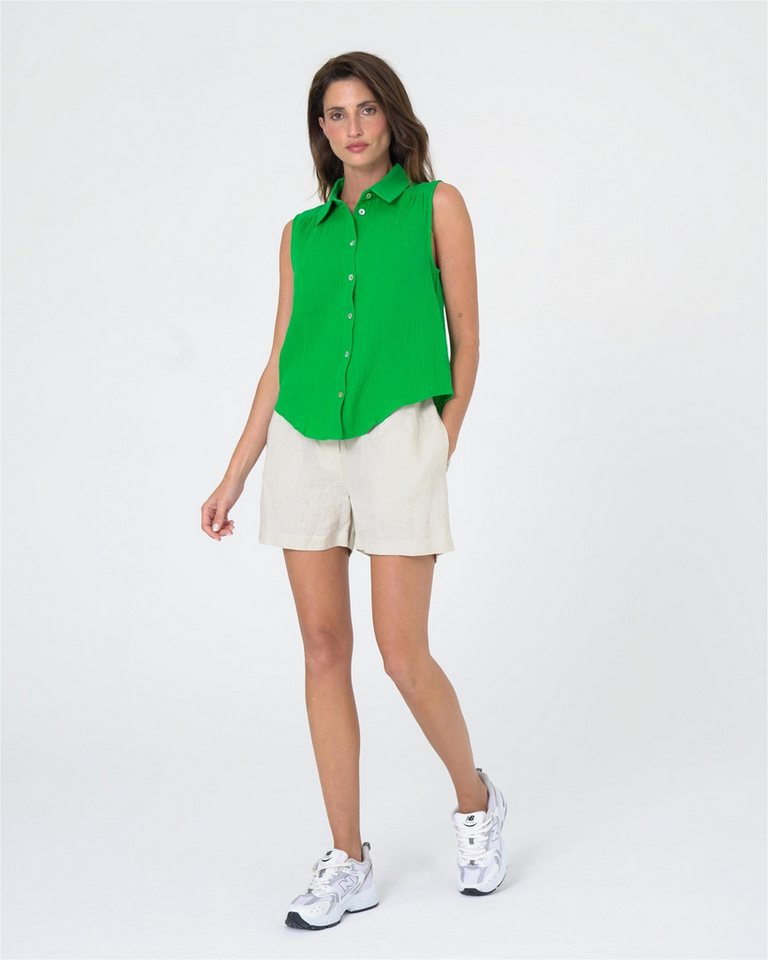 freshlions Klassische Bluse Ruth (1-tlg) im ärmellosen Design von freshlions