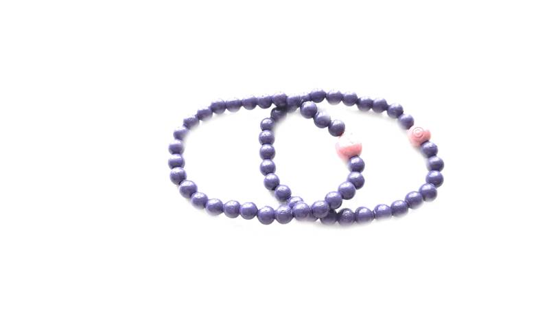 Freundschaftsarmbänder Aus Holzperlen Fra 1007 von friedericke