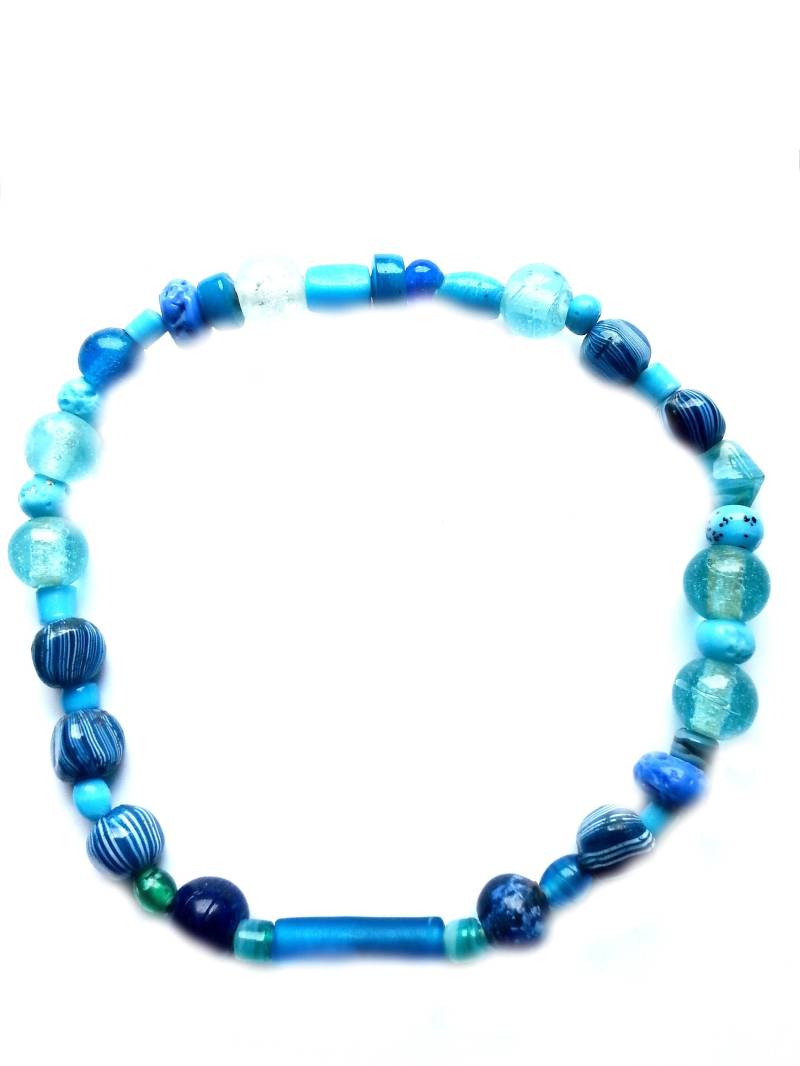 Halskette Aus Glasperlen - Msk 1004 von friedericke