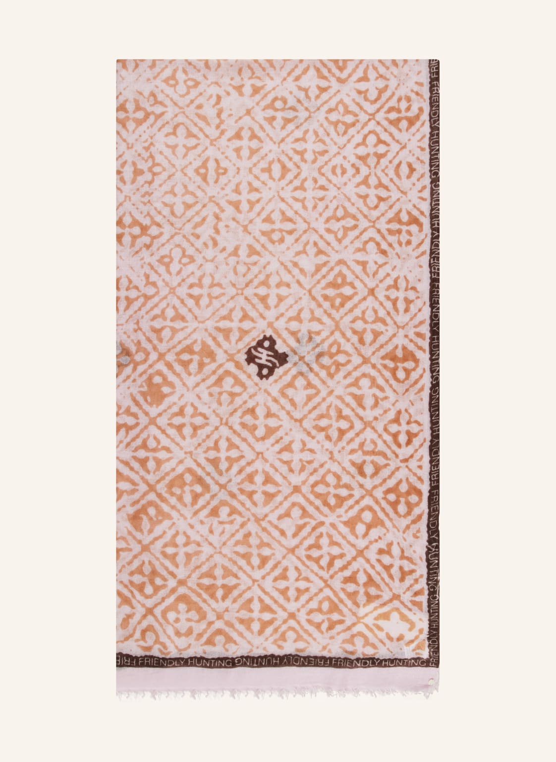 Friendly Hunting Cashmere-Schal Eyes Of Marakech rosa von friendly hunting