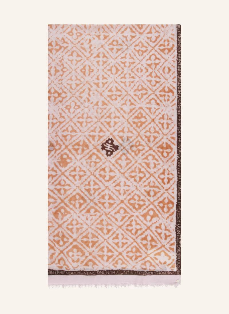 Friendly Hunting Cashmere-Schal Eyes Of Marakech rosa von friendly hunting