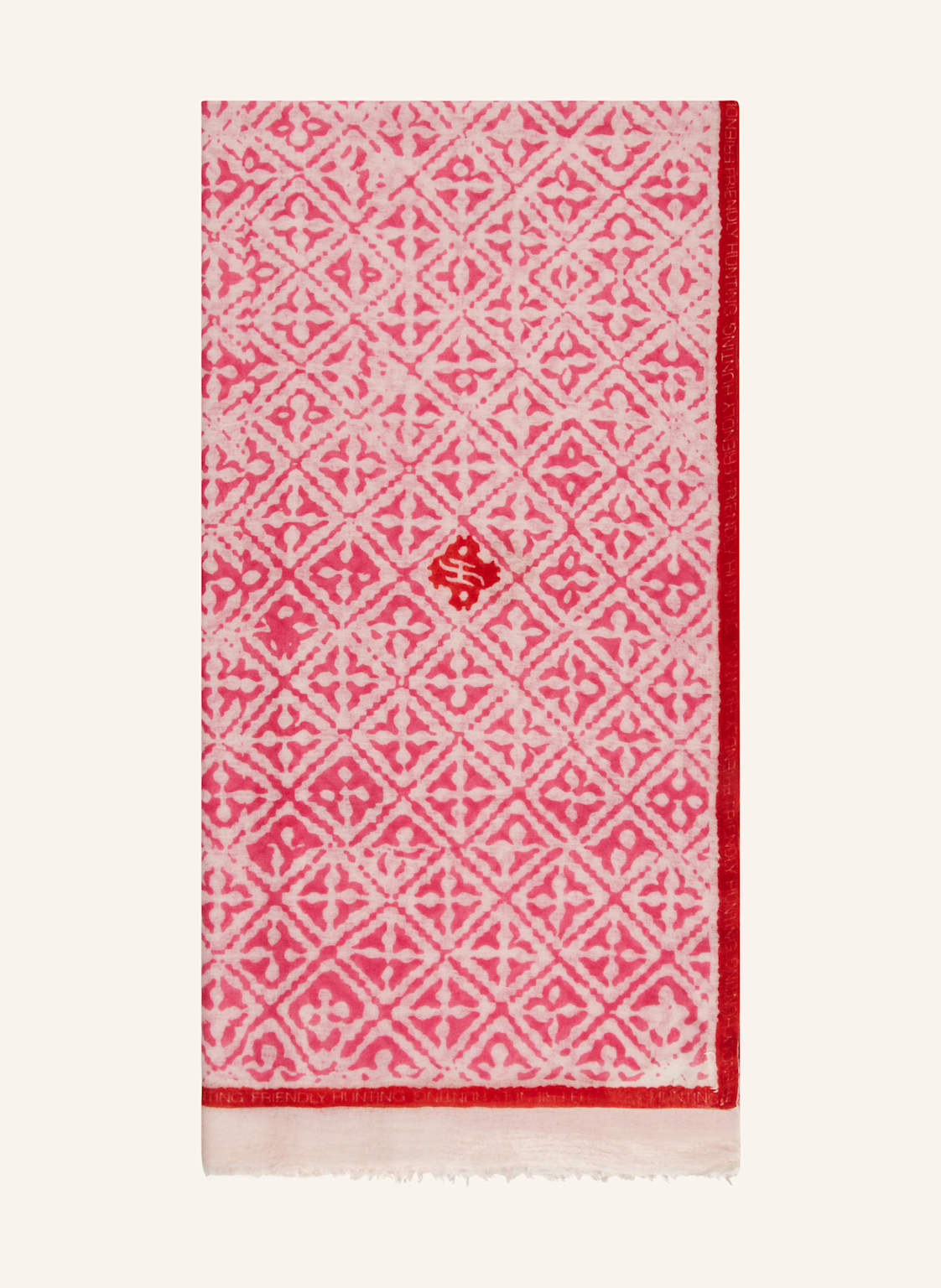 Friendly Hunting Cashmere-Schal Eyes Of Marakech rosa Friendly Hunting Cashmere-Schal Eyes Of Marakech rosa von friendly hunting