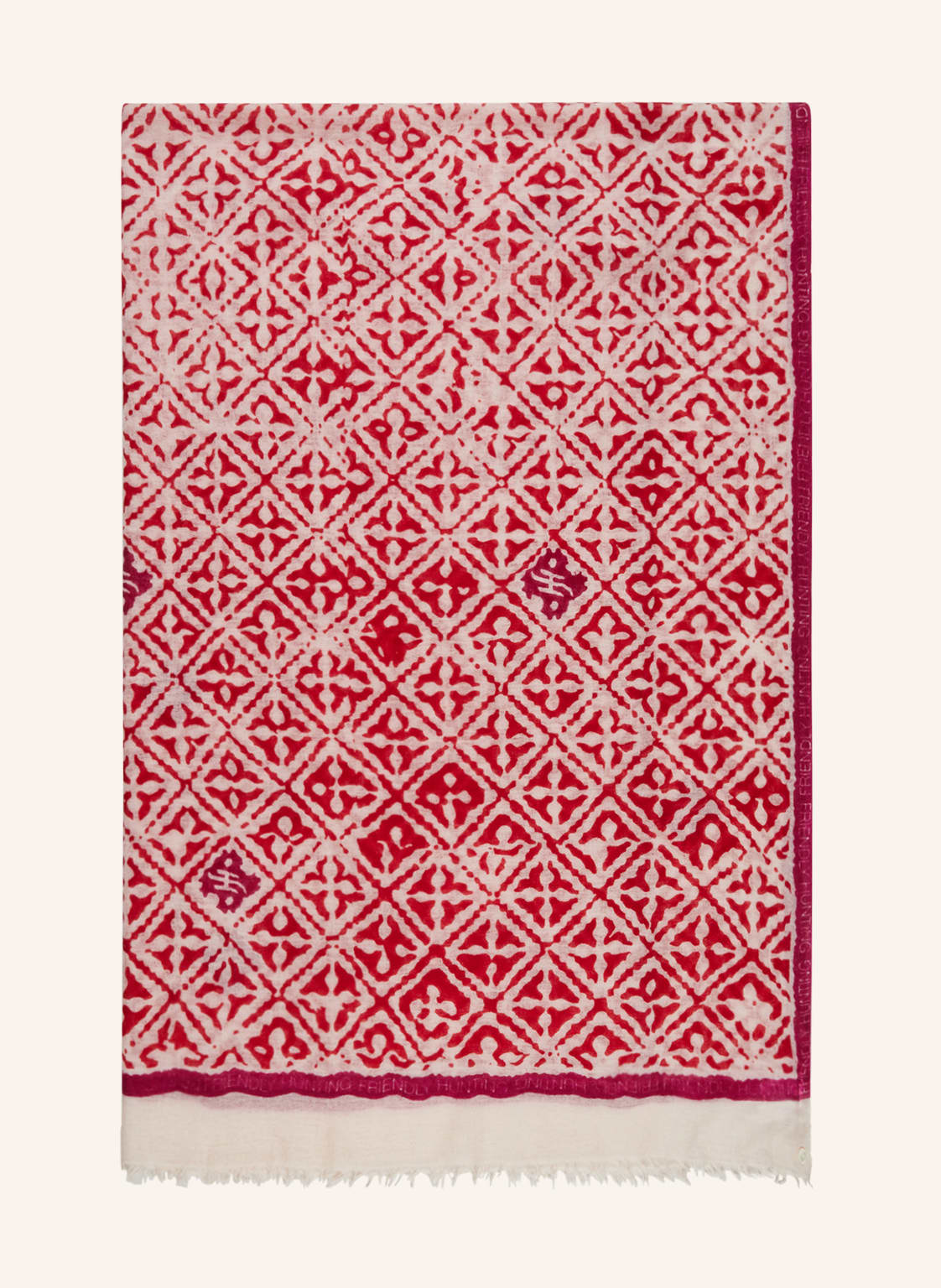 Friendly Hunting Cashmere-Schal Eyes Of Marakech rot Friendly Hunting Cashmere-Schal Eyes Of Marakech rot von friendly hunting