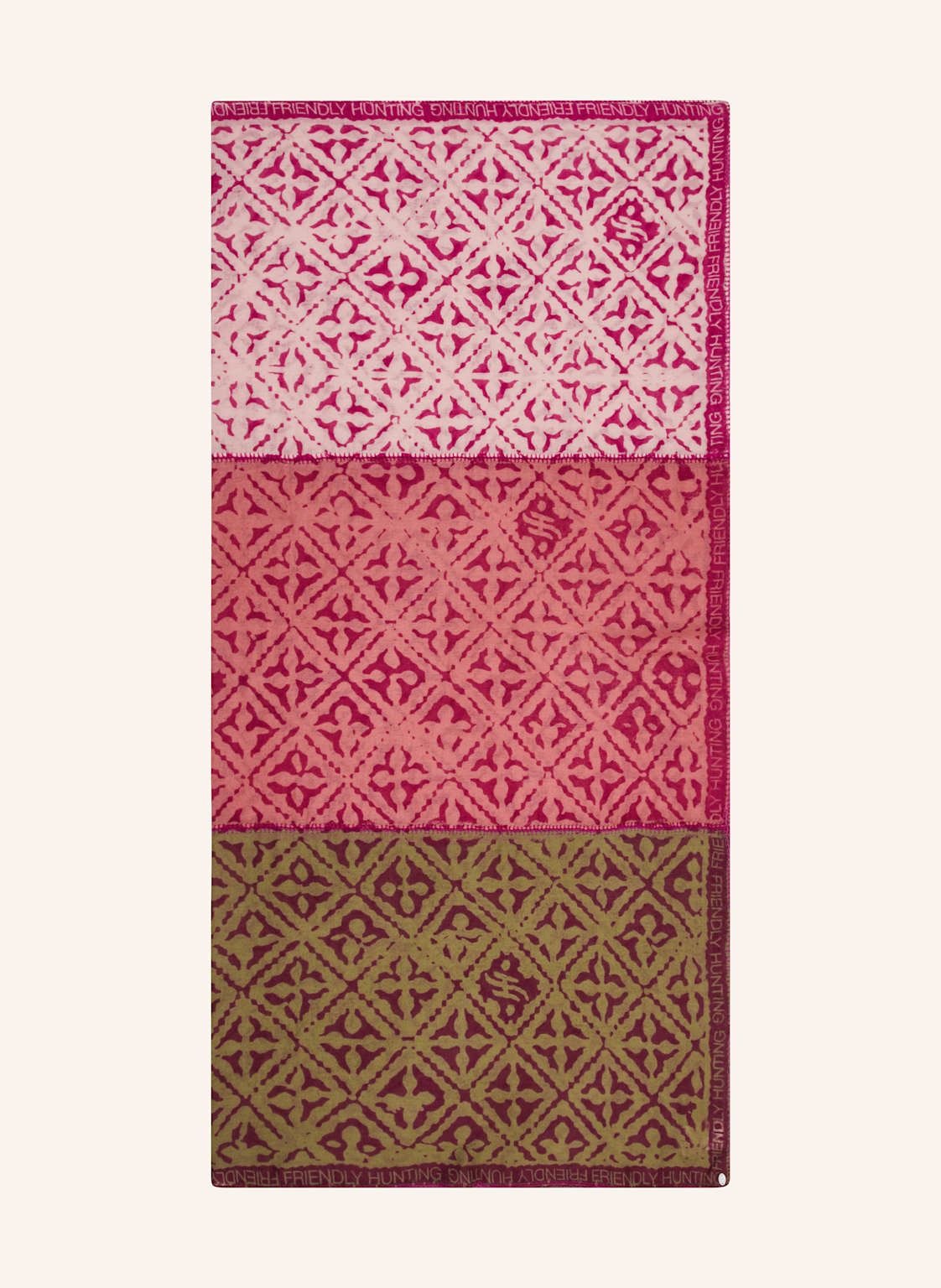 Friendly Hunting Cashmere-Schal Eyes Of Marakesh pink Friendly Hunting Cashmere-Schal Eyes Of Marakesh pink von friendly hunting