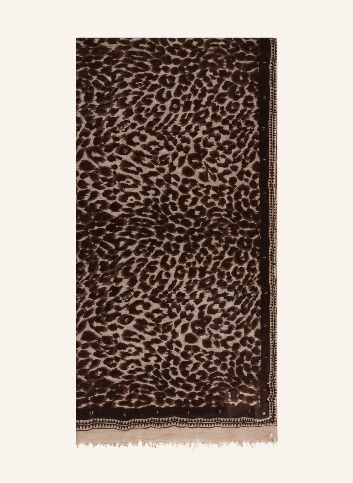 Friendly Hunting Cashmere-Schal braun von friendly hunting