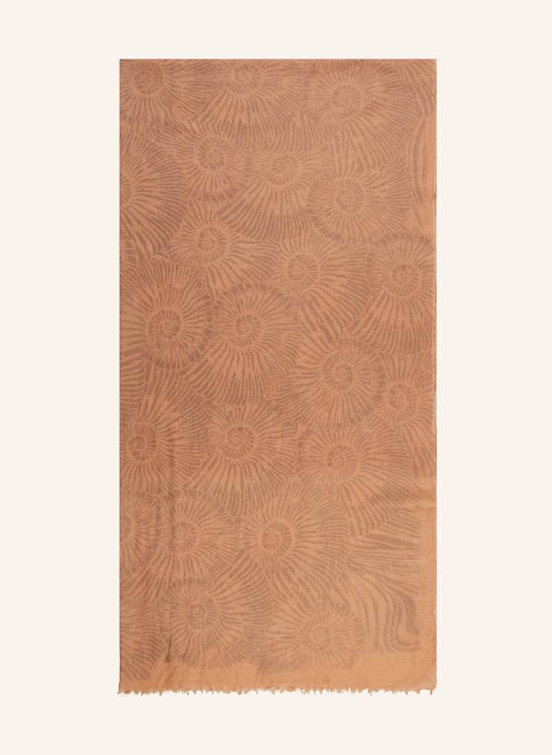 Friendly Hunting Cashmere-Schal Felted Escargot braun von friendly hunting