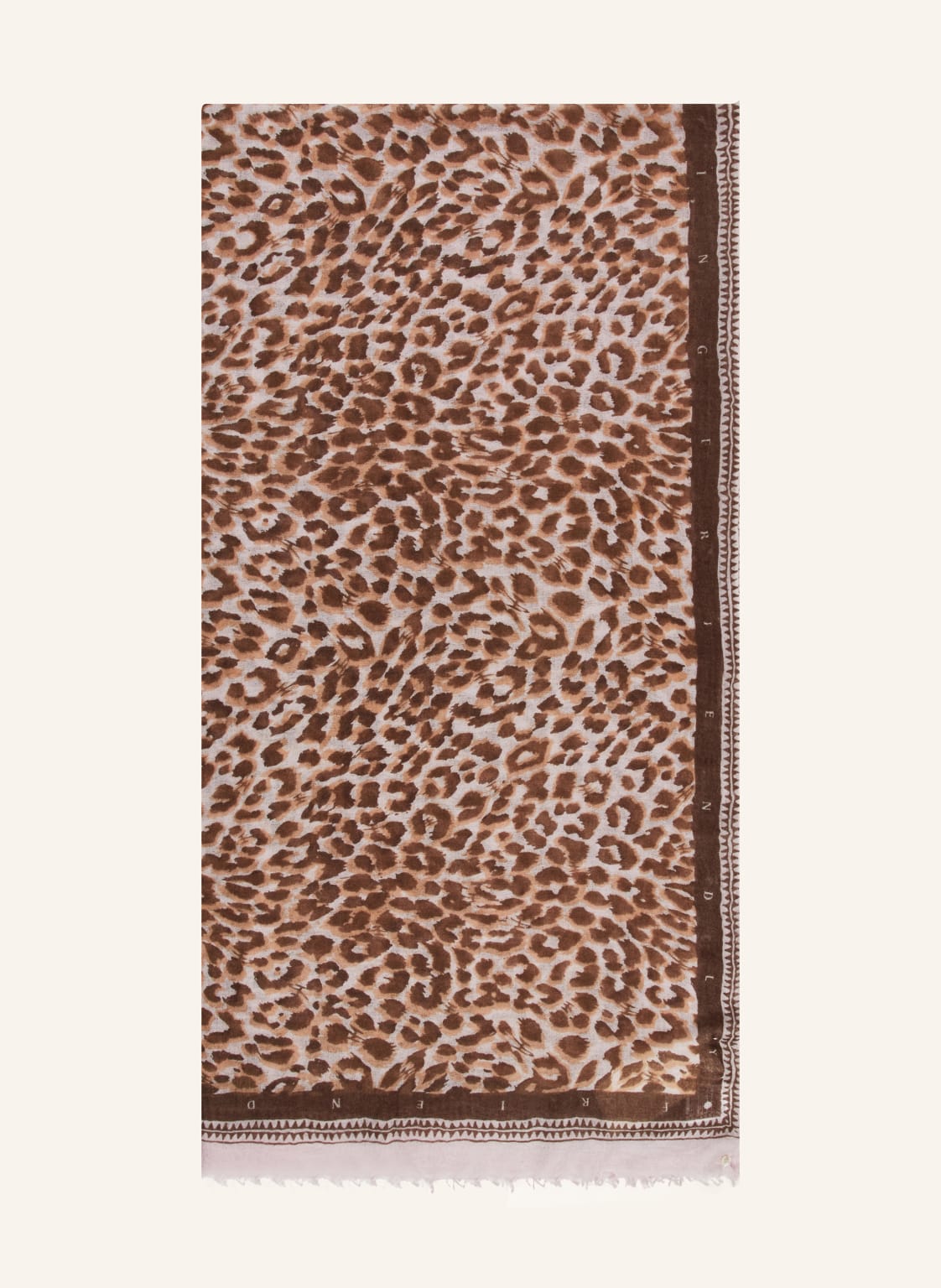 Friendly Hunting Cashmere-Schal rosa von friendly hunting