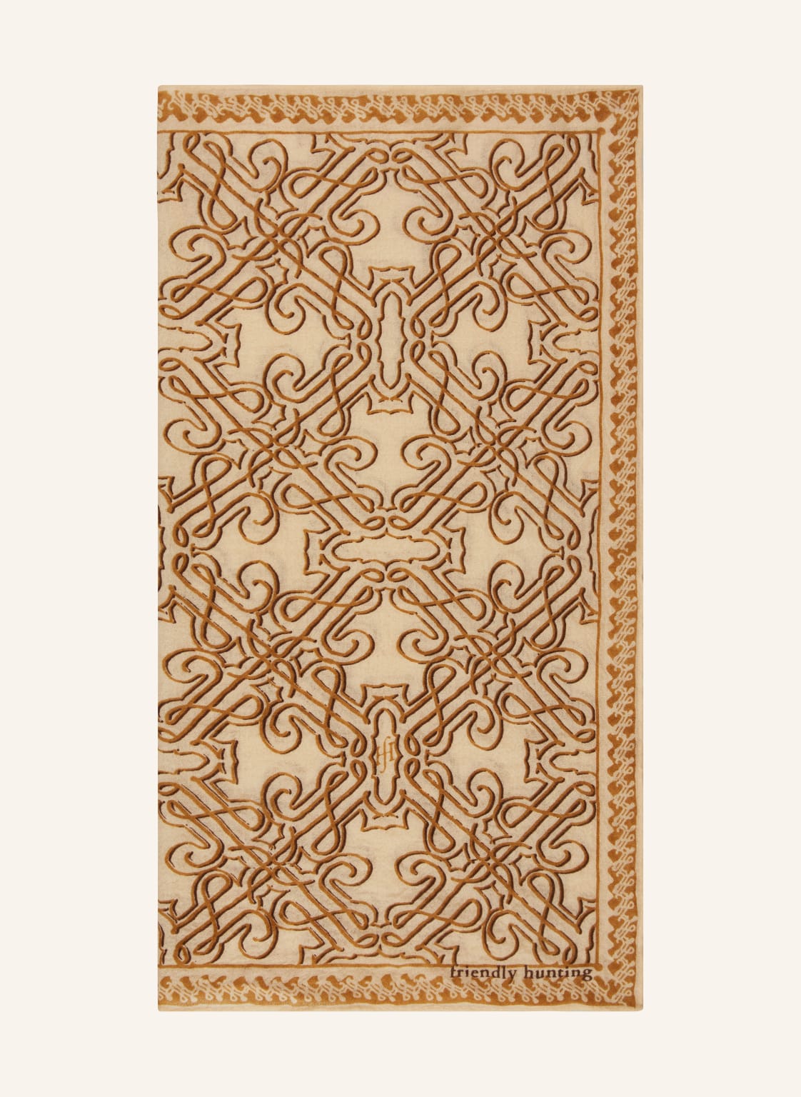 Friendly Hunting Cashmere-Tuch beige von friendly hunting