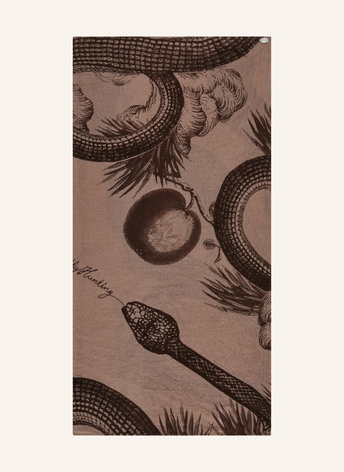 Friendly Hunting Cashmere-Tuch braun von friendly hunting