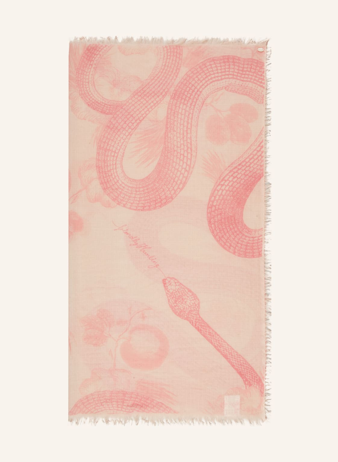 Friendly Hunting Cashmere-Tuch rosa von friendly hunting