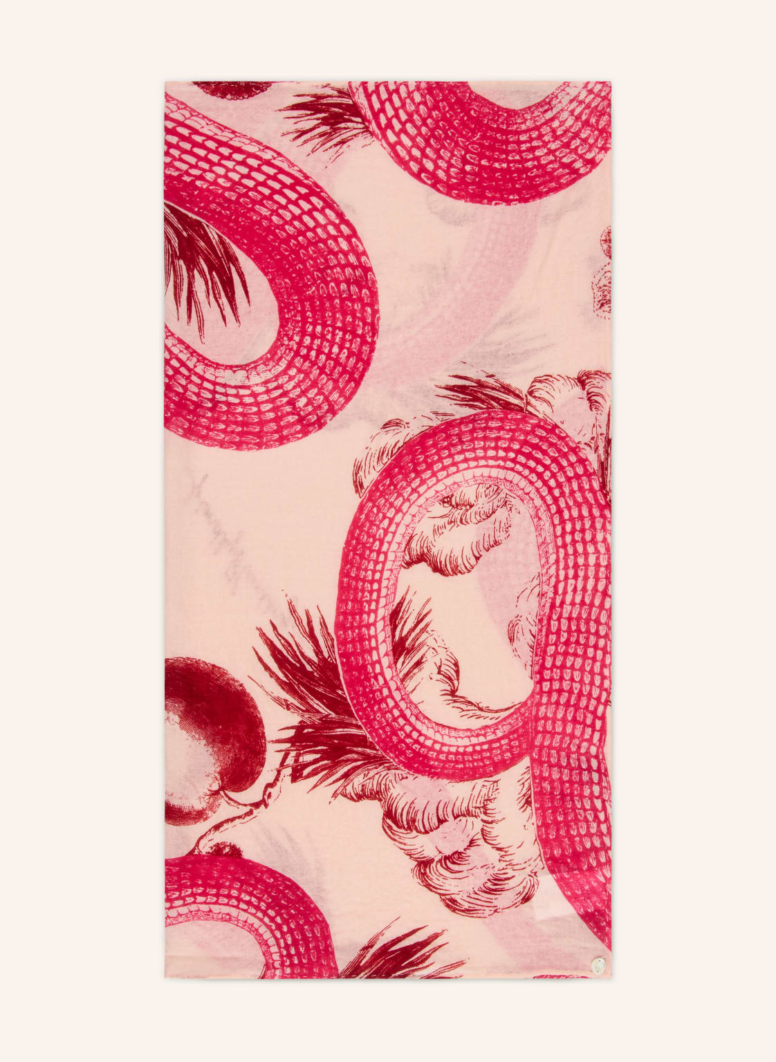 Friendly Hunting Cashmere-Tuch rosa von friendly hunting