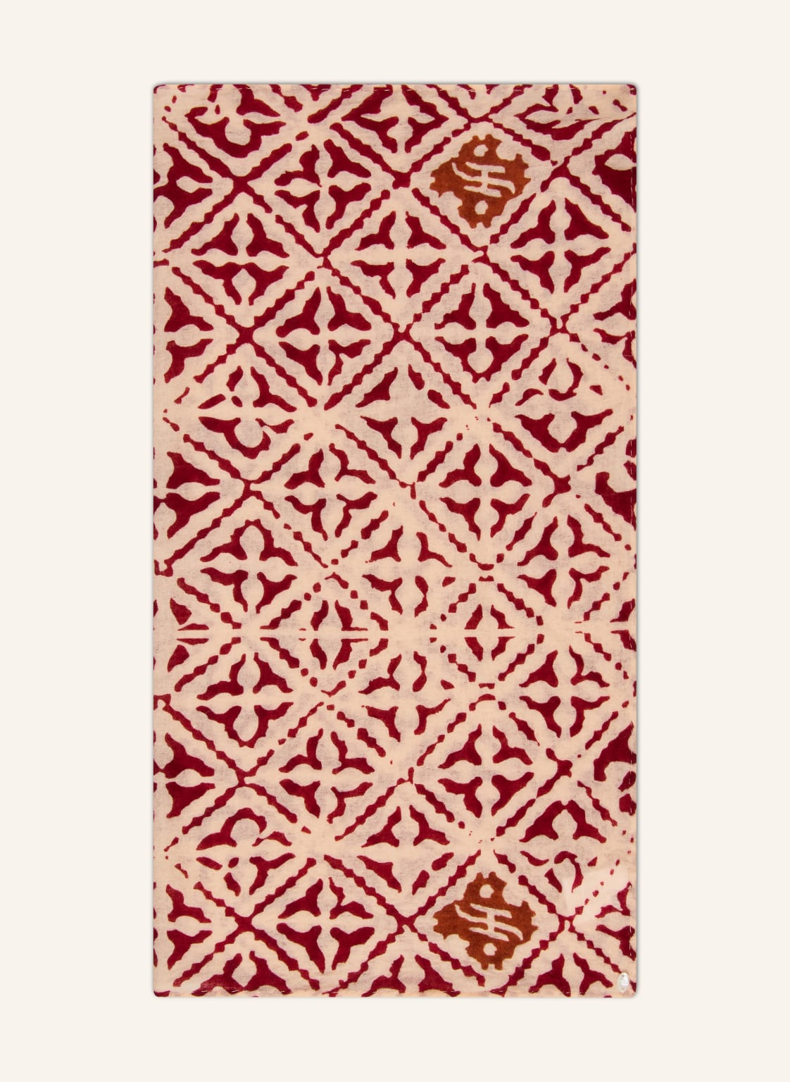 Friendly Hunting Cashmere-Tuch rot von friendly hunting