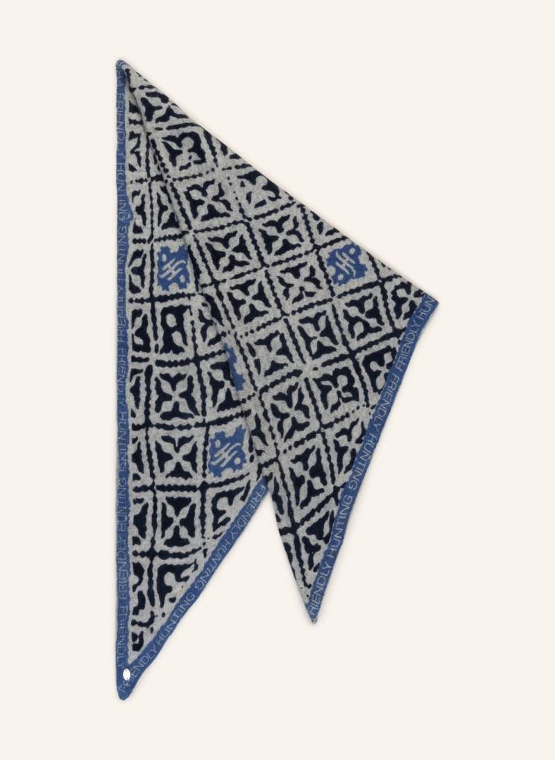 Friendly Hunting Dreieckstuch Aus Cashmere grau von friendly hunting