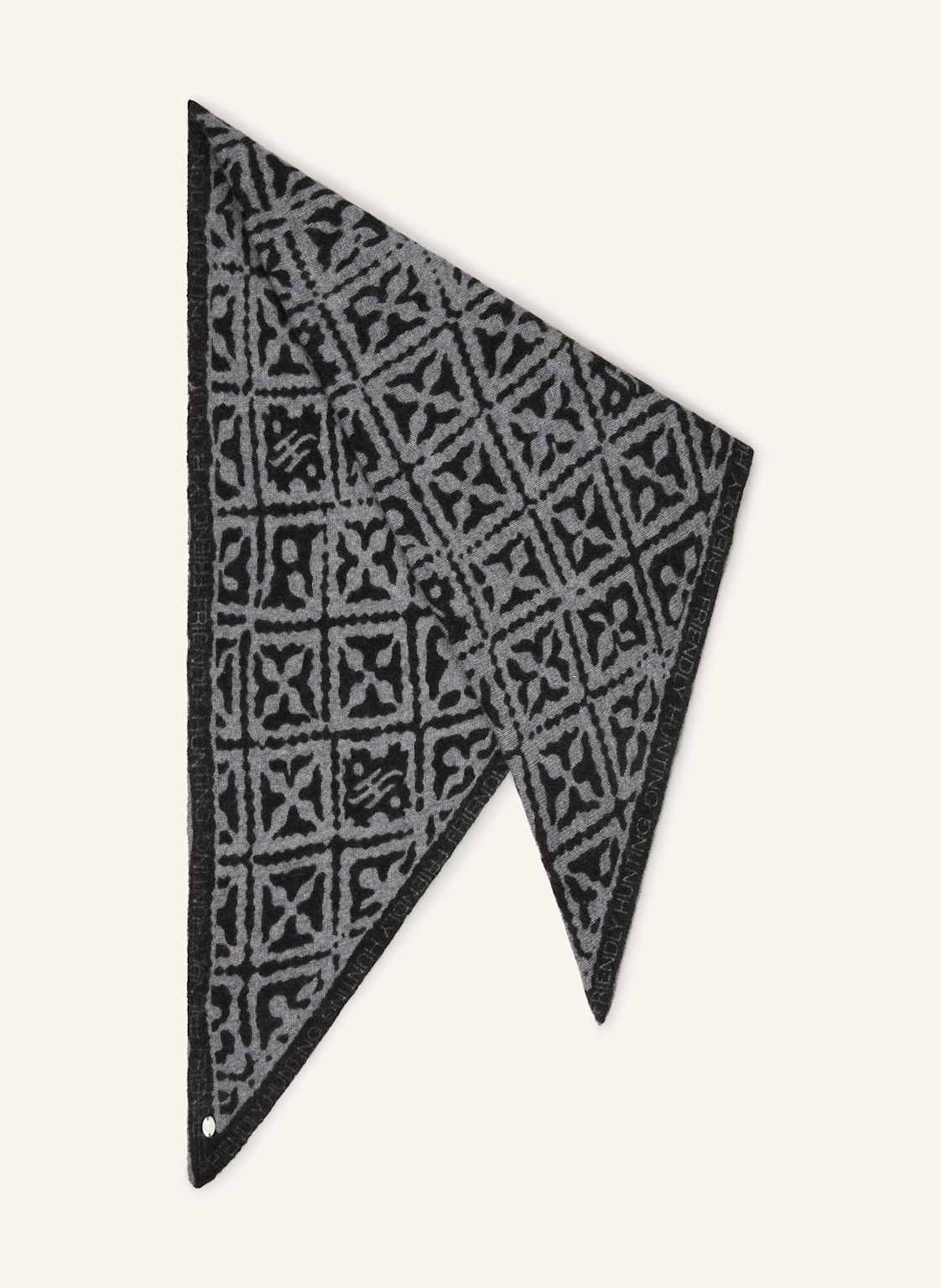 Friendly Hunting Dreieckstuch Aus Cashmere grau Friendly Hunting Dreieckstuch Aus Cashmere grau von friendly hunting