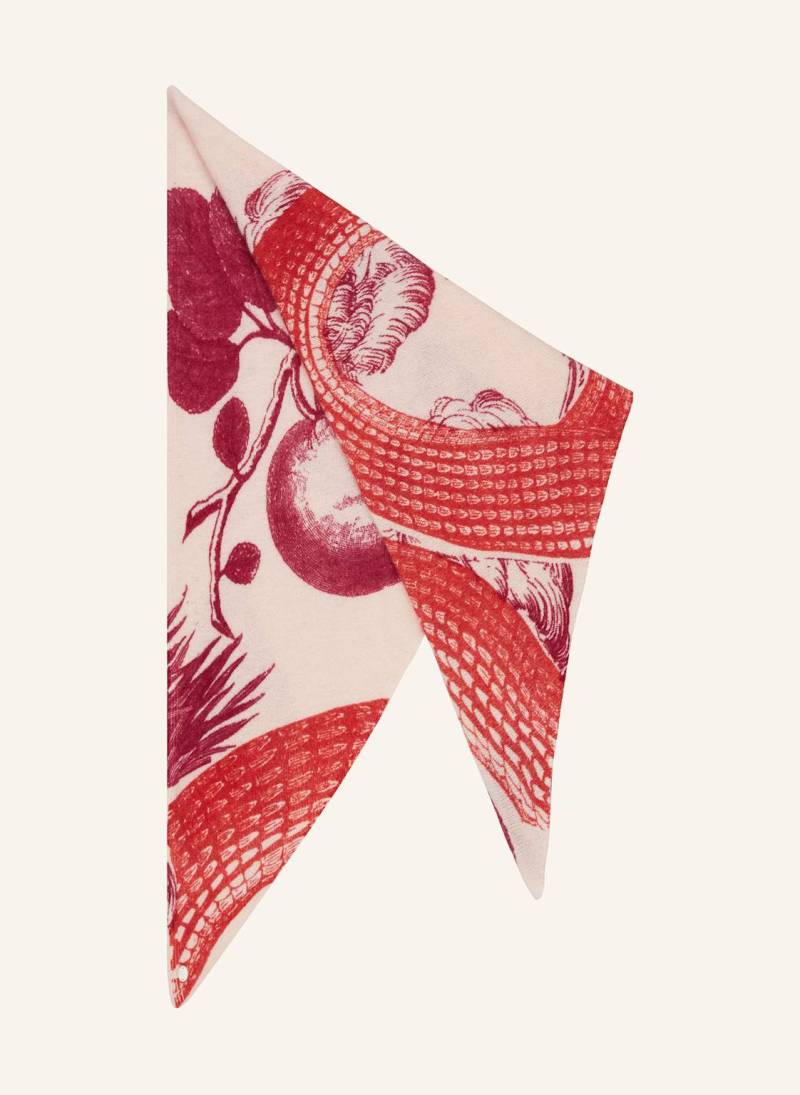 Friendly Hunting Dreieckstuch Aus Cashmere rot von friendly hunting