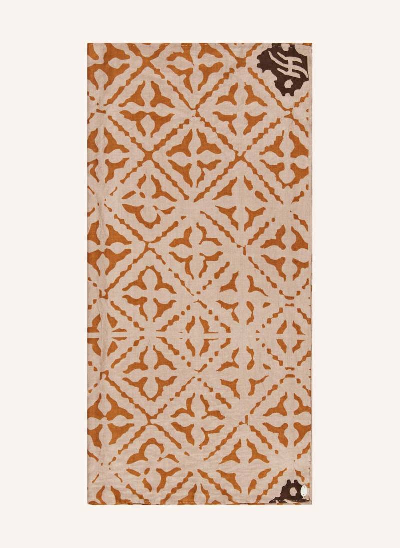 Friendly Hunting Seidentuch Eyes Of Marakech beige von friendly hunting