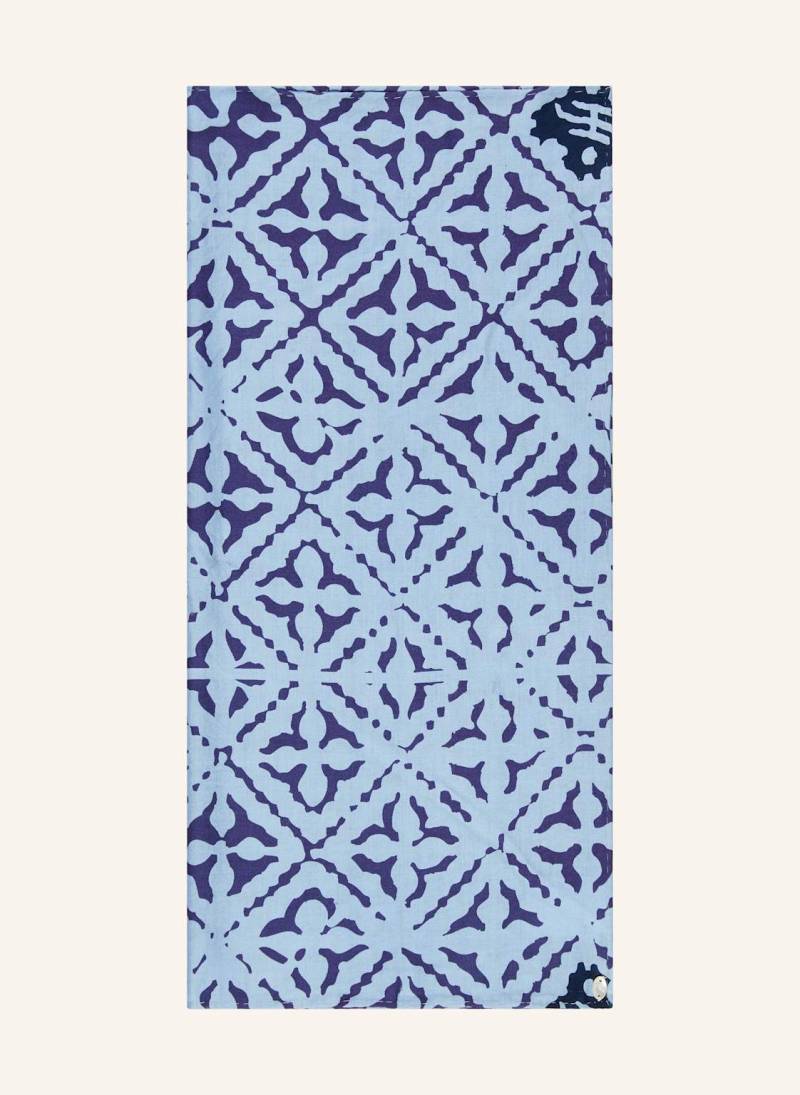 Friendly Hunting Seidentuch Eyes Of Marakech blau von friendly hunting