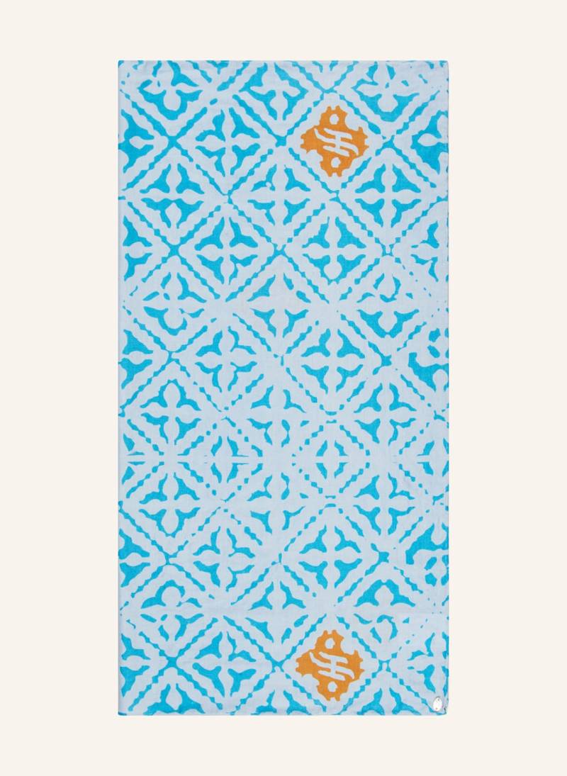 Friendly Hunting Seidentuch Eyes Of Marakech blau von friendly hunting