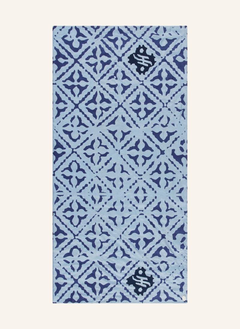 Friendly Hunting Seidentuch Eyes Of Marakech blau von friendly hunting