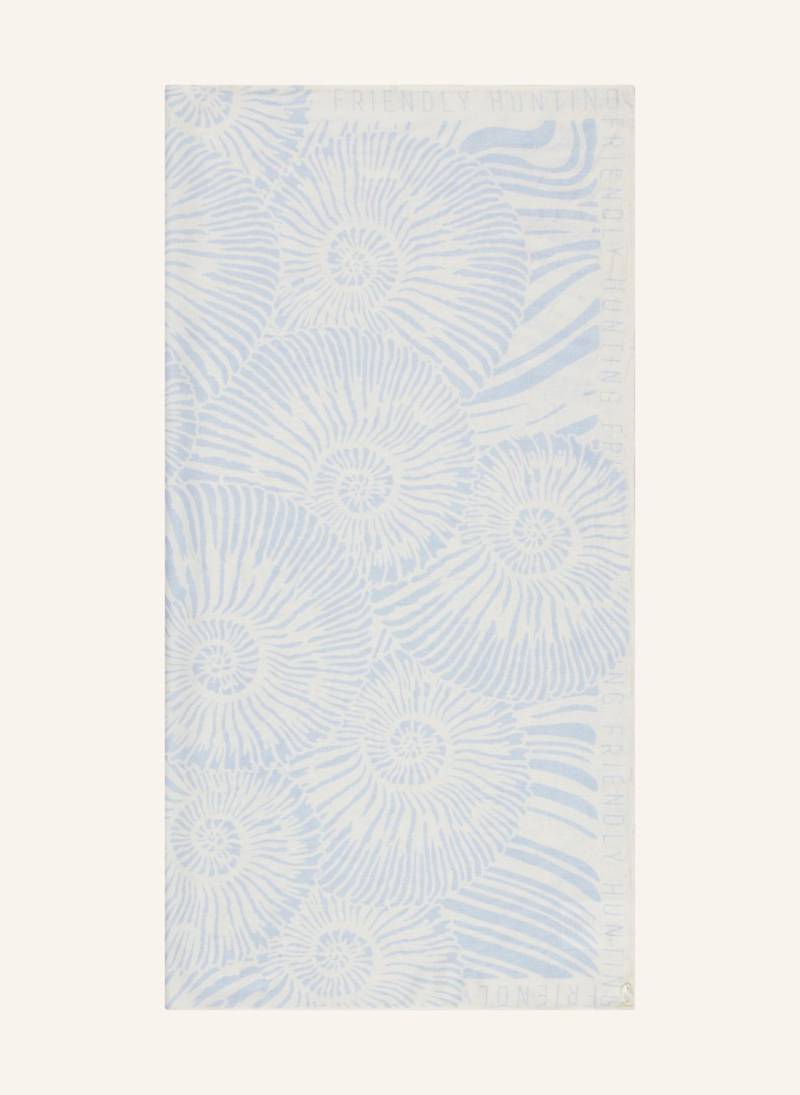 Friendly Hunting Seidentuch Escargot blau von friendly hunting