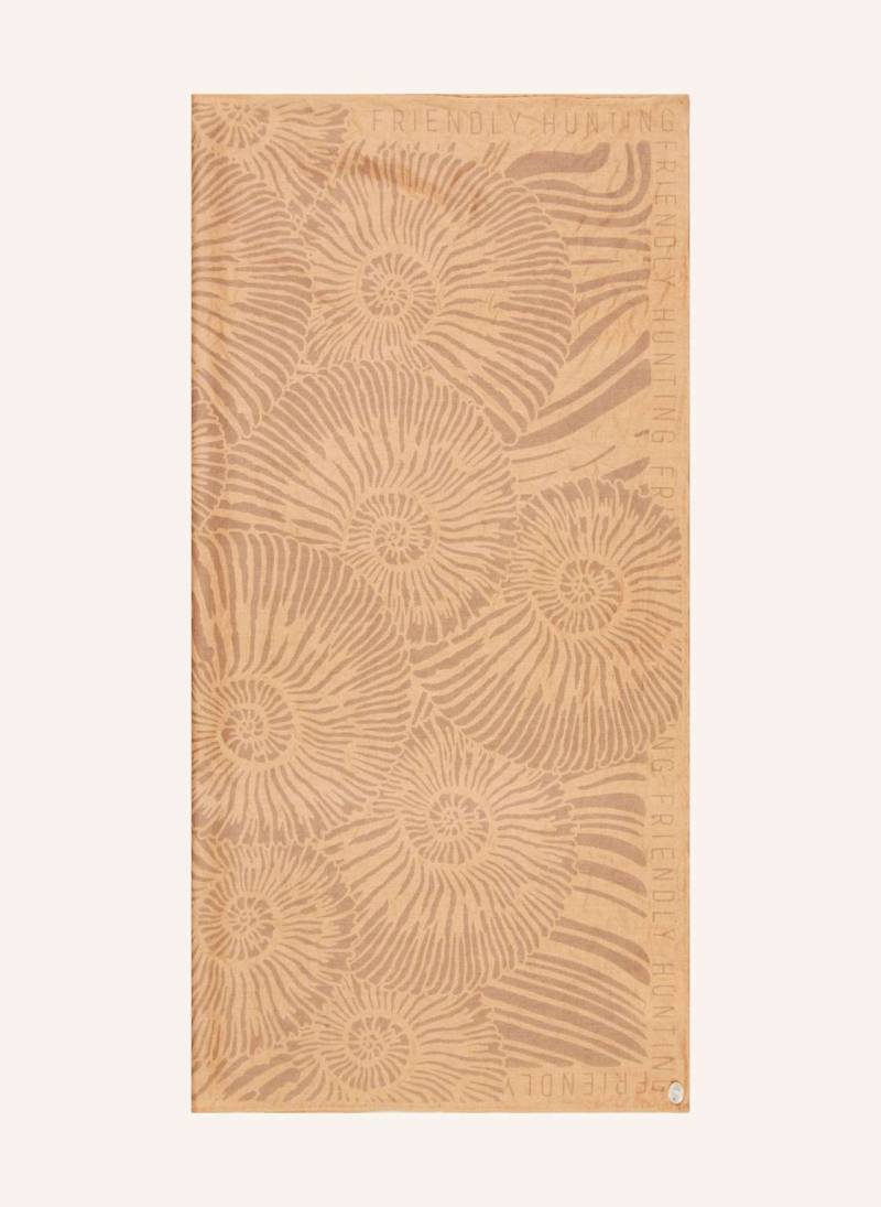 Friendly Hunting Seidentuch Escargot braun von friendly hunting