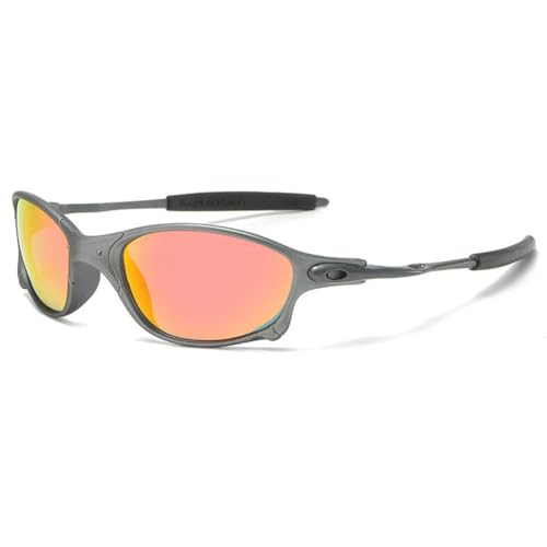 frissin Bunte Sport-Sonnenbrille, UV400, winddicht, für Damen und Herren, Retro-Stil, 15 cm, A5 frissin Bunte Sport-Sonnenbrille, UV400, winddicht, für Damen und Herren, Retro-Stil, 15 cm, A5 von frissin