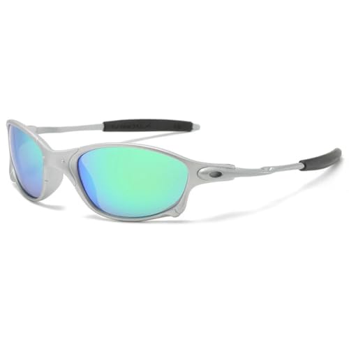 frissin Bunte Sport-Sonnenbrille, UV400, winddicht, für Damen und Herren, Retro-Stil, 15 cm, A6 frissin Bunte Sport-Sonnenbrille, UV400, winddicht, für Damen und Herren, Retro-Stil, 15 cm, A6 von frissin