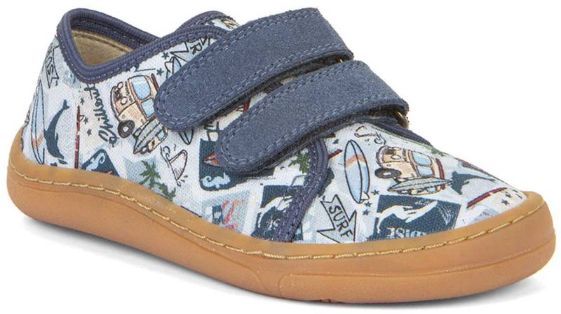 froddo® Froddo Barefoot Canvas Light Blue Schnürschuh von froddo®