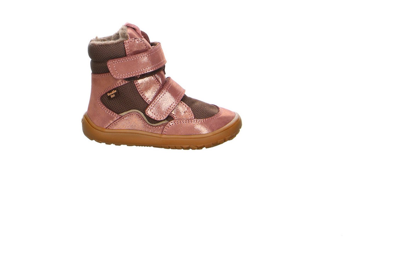 froddo® Froodo Metallic, Glanzleder Klettstiefel Winter Mädchen rot Winterstiefelette von froddo®