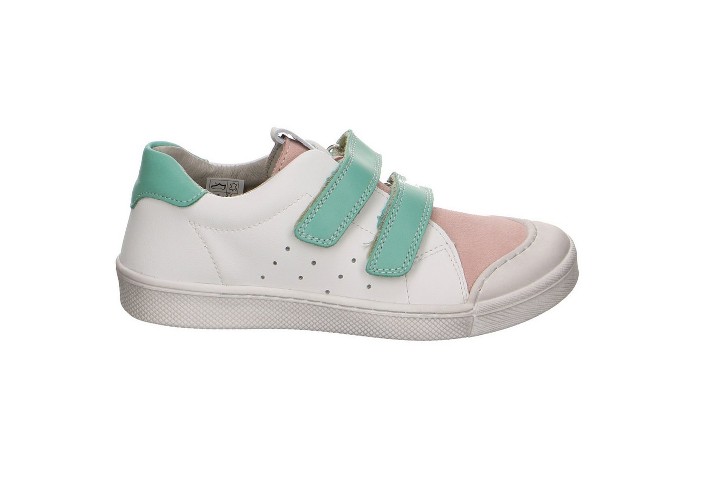 froddo® Froodo White/pink Leder Klettschuhe Mädchen weiss Klettschuh von froddo®