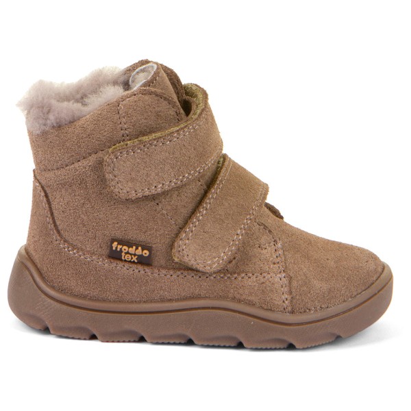 Froddo - Kid's Zeru Tex Furry Barefoot - Winterschuhe Gr 27 braun von froddo