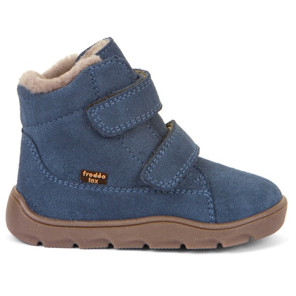 Froddo - Kid's Zeru Tex Furry Barefoot - Winterschuhe Gr 28 blau von froddo