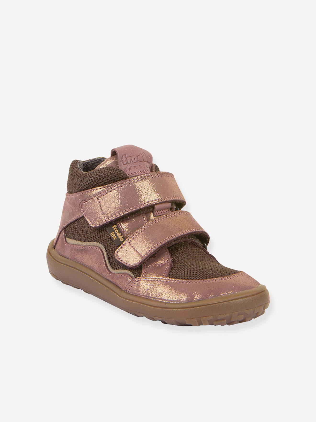 Kinder Barfuß-Klettschuhe BAREFOOT TEX AUTUMN Froddo blush von froddo