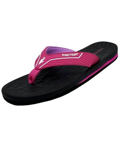 FROGG TOGGS Damen 2.0 Flip Flop Sandalen, Pink, 37.5 EU FROGG TOGGS Damen 2.0 Flip Flop Sandalen, Pink, 37.5 EU von frogg toggs