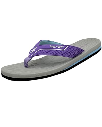 FROGG TOGGS Damen 2.0 Flip Flop Sandalen, Violett, 38.5 EU FROGG TOGGS Damen 2.0 Flip Flop Sandalen, Violett, 38.5 EU von frogg toggs