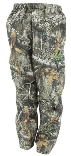 FROGG TOGGS Herren Classic Pro Action Regenhose, wasserdicht, atmungsaktiv Hose, Realtree Edge, XX-Large Kurz von frogg toggs