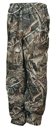 FROGG TOGGS Herren Classic Pro Action Regenhose, wasserdicht, atmungsaktiv Hose, Realtree Max5, Small Short von frogg toggs