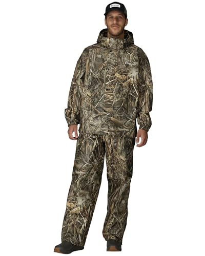 FROGG TOGGS Herren Classic Pro Action Regenjacke, wasserdicht, atmungsaktiv, Realtree Max-7, Medium von frogg toggs